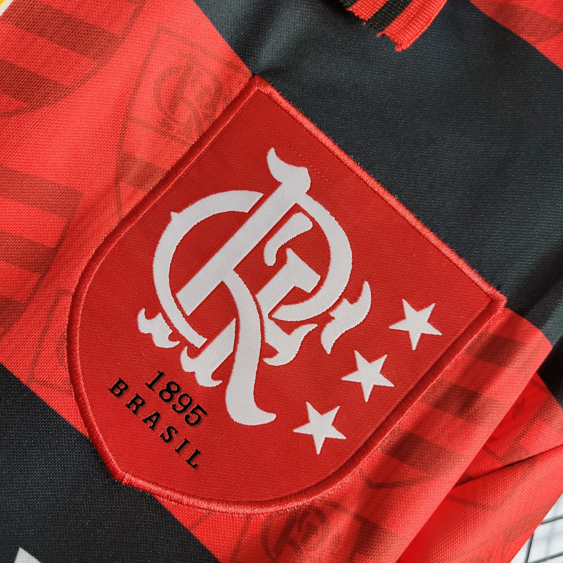 Camisa Retrô CR Flamengo 95 Home Rubro