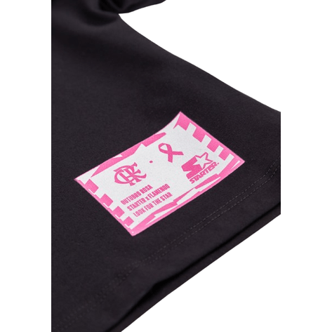 Cropped Flamengo Rosa Starter