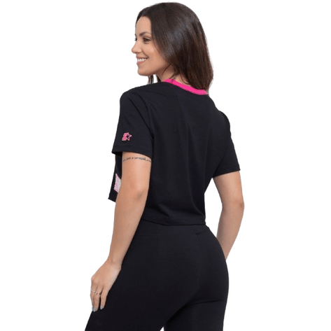 Cropped Flamengo Rosa Starter