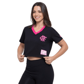Cropped Flamengo Outubro Rosa Starter 2024