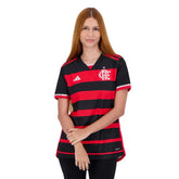 Camisa Flamengo Feminina 24/25 Home Rubro