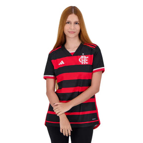 Camisa Flamengo Feminina 24/25 Home Rubro