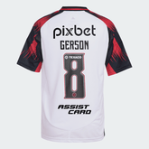 Manto Flamengo Jogo 2 Adidas 2025 – Gerson 8