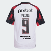 Manto Flamengo Jogo 2 Adidas 2025 - Pedro 9